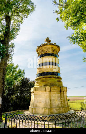 Franco-prussiana 1870/1871 di guerra: Gravelotte, Mars-la-Tour, Vionville: campi di battaglia e memoriali; Deutsch-französischer krieg 1870: Erinnerungen Foto Stock