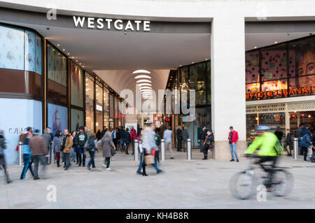 Westgate shopping center, oxford, Regno Unito Foto Stock