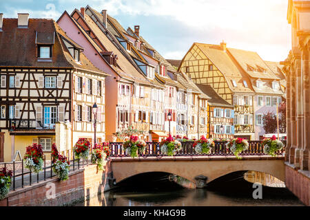 Colmar città in Francia Foto Stock