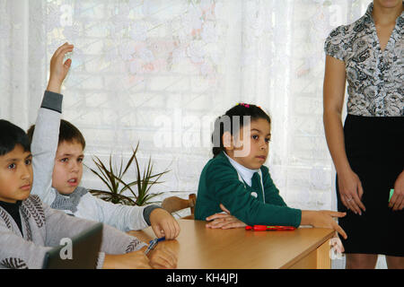 Gli allievi in aula Foto Stock