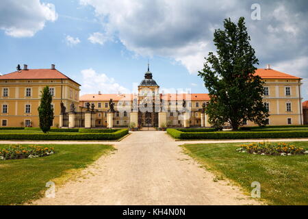 Di stile barocco-classicista di nuovo chateau horovice in Boemia, Repubblica ceca, europa Foto Stock