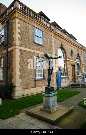 Lo Scott Polar Museum e Polar Research Institute, Lensfield Road, Cambridge, Inghilterra, Regno Unito. Foto Stock