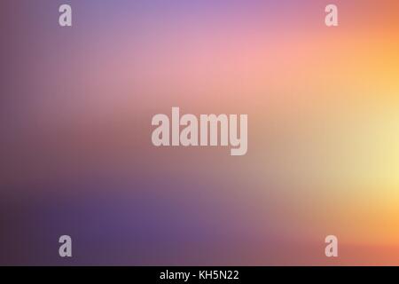 Sunset blur sullo sfondo Illustrazione Vettoriale