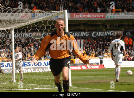 Il calciatore Kenny MILLER Wolverhampton Wanderers v Sheffield Regno 08 Maggio 2005 Foto Stock