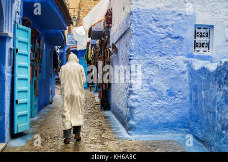 Chefchaouen, la Perla Blu Foto Stock