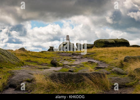 Kinder bassa nel Derbyshire Peak District, Inghilterra Foto Stock