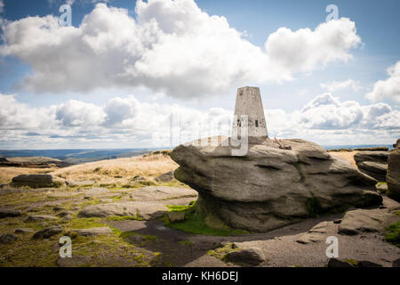 Kinder bassa nel Derbyshire Peak District, Inghilterra Foto Stock