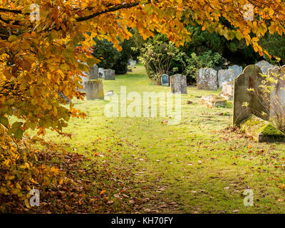 La chiesa di San Nicola, Leeds village, kent, Regno Unito Foto Stock