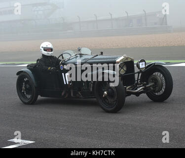 Simon Blakeney-Edwards, Frazer Nash Super Sports, VSCC, Pomeroy Trophy, Silverstone, 18 febbraio 2017, 2017, Cars, Chris McEvoy, cjm-photography, co Foto Stock