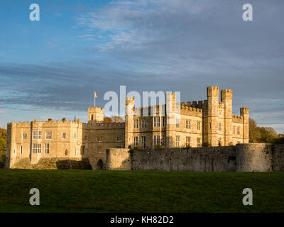Il castello di Leeds, Maidstone, Kent, Regno Unito Foto Stock