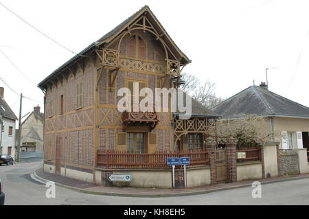 Città, 2008, Saint-Hilaire en la recherche, Combray da recherche Proust Illiers, Francia Foto Stock