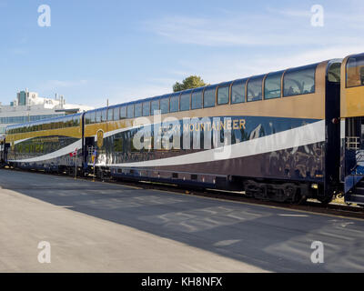 Rocky Mountaineer immagini dettagliate Foto Stock