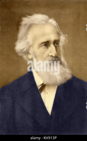 FLOTOW Friedrich von - ritratto del compositore tedesco (1812-1883) Foto Stock