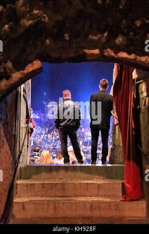 All'interno dell'Arena di Verona, Arena di Verona Foto Stock