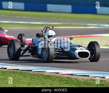 Rob Smith, merlyn mk 20, storica formula Ford, hscc, season opener, sabato, 8 aprile 2017, Donington Park, Chris mcevoy, il circuito da corsa, cjm foto Foto Stock