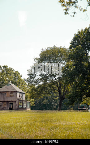 Agriturismo e veicolo in New Jersey - USA Foto Stock