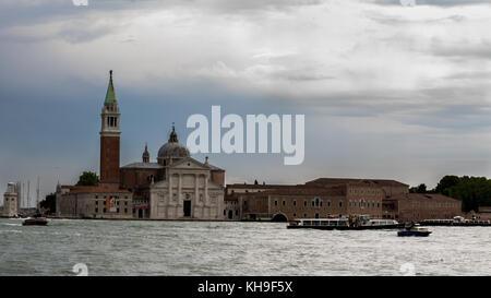 San Giorgio di maggiore chiesa a Venezia, Italia Foto Stock