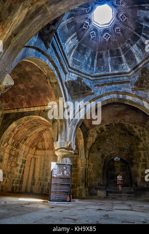 Haghpat monastero, Armenia - 01 agosto 2017: interni di haghpat monastero a Nord Armenia Foto Stock