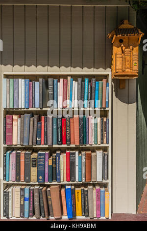 La più grande nel mondo outdoor bookstore, Bart di libri in Ojai, California. Foto Stock