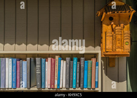 La più grande nel mondo outdoor bookstore, Bart di libri in Ojai, California. Foto Stock