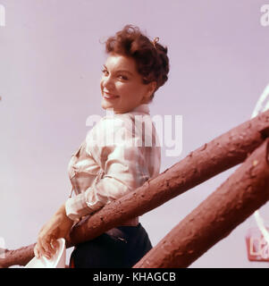 Connie FRANCIS American pop cantante e film attrice circa 1960 Foto Stock