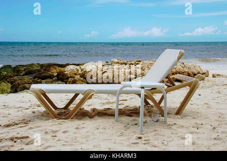 Spiaggia di causarina; dover; Chiesa di Cristo; Barbados Foto Stock