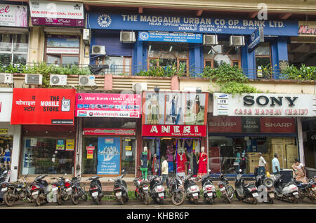 Centro commerciale di Panaji, Goa, India Foto Stock