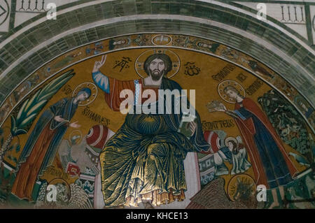 Abside di San Miniato al Monte, Firenze Foto Stock