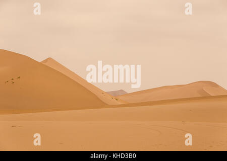 Incredibile deserto badain jaran ii, Cina Foto Stock