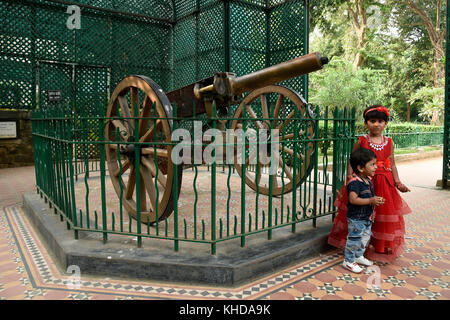 L'immagine di Canon a Veermata Jijabai Bhonsle udyan in Mumbai, India Foto Stock