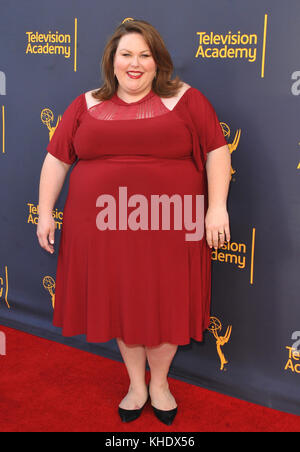 NORTH HOLLYWOOD, CA - GIUGNO 29: Chrissy Metz partecipa alla televisione Academy host Words + Music al Wolf Theatre il 29 giugno 2017 a North Hollywood, California. Persone: Chrissy Metz Transmission Ref: MNC76 Foto Stock