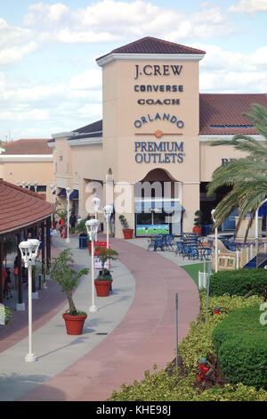 Vineland Premium Outlet Mall in Orlando, Florida, Stati Uniti d'America Foto Stock