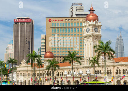 Edificio Sultan Abdul Samad | Kuala Lumpur | Malesia Foto Stock