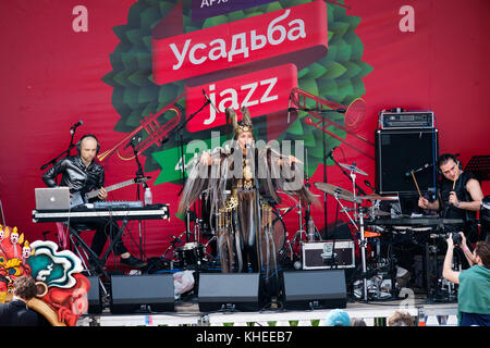 Festival internazionale di jazz usadba Foto Stock