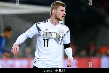 Amichevole tra la Germania e la Francia, Rhein Energie Stadium colonia; timo werner (Germania) Foto Stock