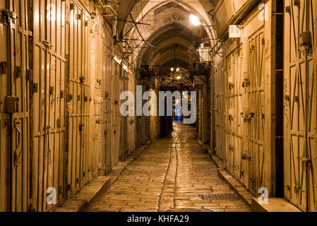 Gerusalemme la città vecchia Foto Stock