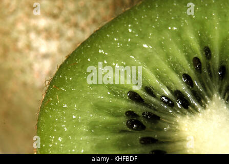 Close-up di un kiwi Foto Stock