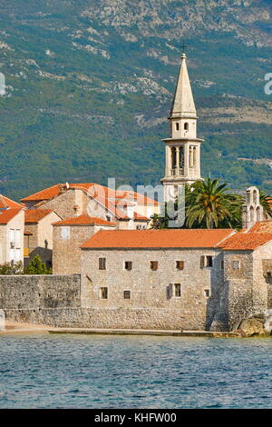 Città Vecchia (Stari Grad), Budva, Montenegro Foto Stock