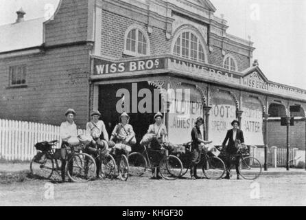 2 162143 Wiss Fratelli General Store in Kalbar, Queensland 1921 Foto Stock