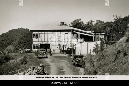2 231377 Vista del Chalet in gamme di Eungella vicino a Mackay, Queensland Foto Stock