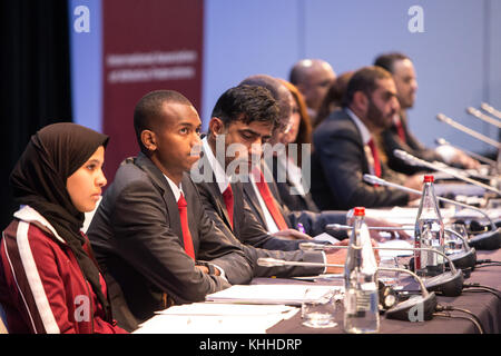 2014 IAAF riunione del Consiglio - Doha Barshim Foto Stock