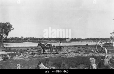 1 174879 parte del Howard Park Station in prossimità di Mackay, Queensland, 1910 Foto Stock