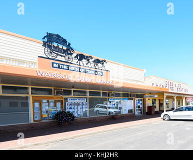 Warroo Shire biblioteca di Surat, Regione Maranoa, Queensland, QLD, Australia Foto Stock