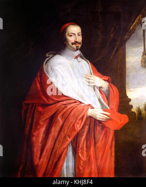 Philippe de Champaigne - Ritratto del cardinale Giulio Mazzarino del XVII secolo Foto Stock