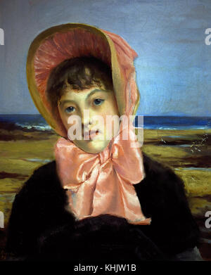 La Capeline Rose - La Rosa ampia colmato hat 1883 Jacques Emile Blanche 1861-1942 Francia - Francese Foto Stock