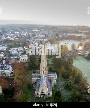 Tutti i santi della chiesa parrocchiale, leighton buzzard, Regno Unito Foto Stock