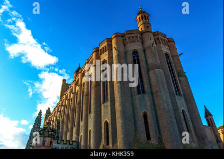 Tarn (81). Albi. Città episcopale, classificata come Patrimonio Mondiale dell'UNESCO. Cattedrale Sainte-Cecile Foto Stock