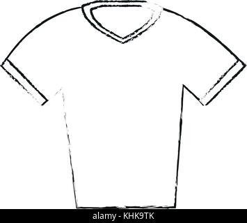 American Football Shirt Illustrazione Vettoriale