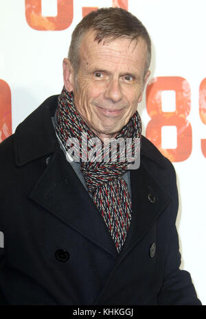 Nov 08, 2017 - tom watt frequentando ''89' premiere mondiale, cinema Odeon, holloway in London, England, Regno Unito Foto Stock