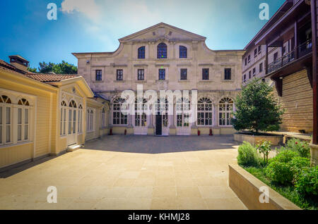 Hagia yorgi (aya yorgi) Chiesa, Fener, Golden Horn, istanbul, Turchia. la chiesa di San Giorgio è la principale cattedrale greco-ortodossa ancora in uso. Foto Stock